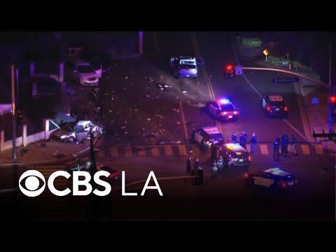 Deadly crash ends police pursuit through Orange County