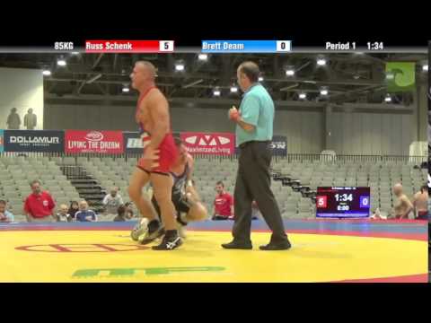 D Division 85KG - Russ Schenk vs. Brett Deam