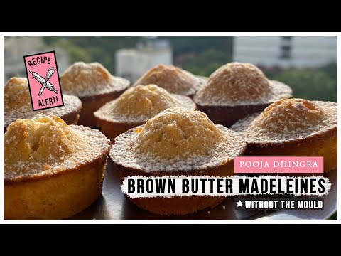 How to make French Madeleines without the traditional mould |Recipe Alert!