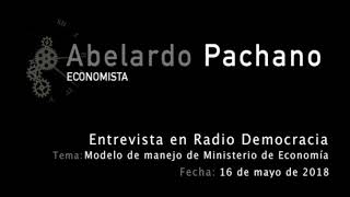 Entrevista Radio Democracia