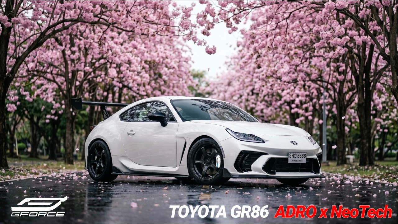 เคสจริง Toyota GR86 — กันชนหน้า ADRO งานพ่นสี และการรับผิดชอบของ G-FORCE Thailand