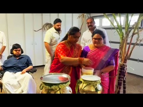 Nepoleon Son Dhanoosh & Akshaya Celebrates Pongal With Family 😍Heartwarming Moment | Actor Nepoleon