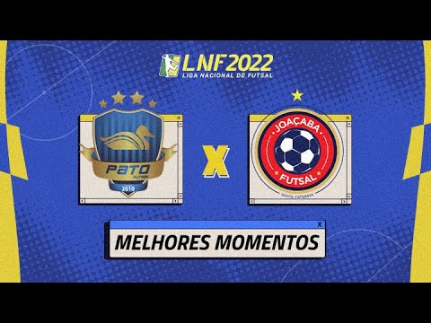 PATO 3 X 3 JOAÇABA | MELHORES MOMENTOS | 4ª RODADA DA LNF 2022