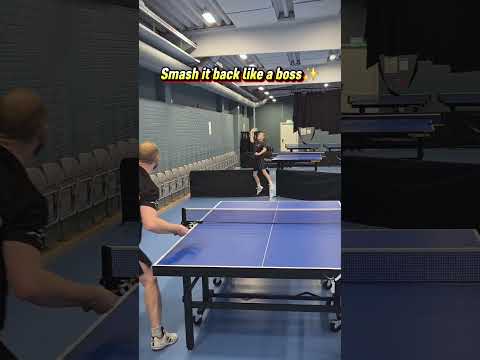 Smash it like a boss #pingpong #tabletennis