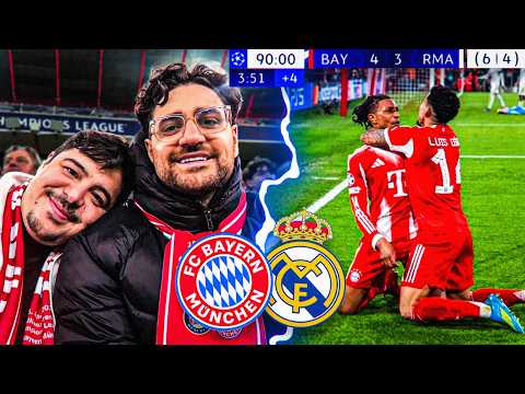 DAS BESTE CL SPIEL MEINES LEBENS!😍🥹 Bayern vs. Real Madrid - Champions League Viertelfinale Vlog🏟️