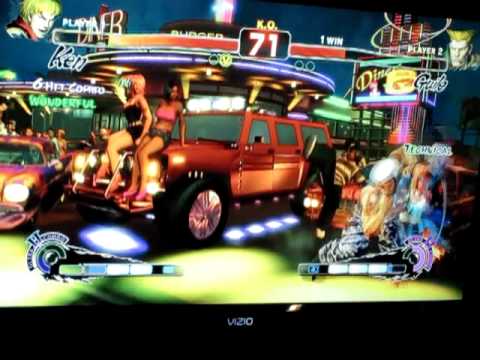 dreamlab super street fighter 4 eva01 vs Combojack.....Combojack rage quit!!!!!!!