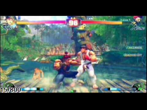 SF4 In Arcade  Poongko(1p) VS Infiltration(2p)  4