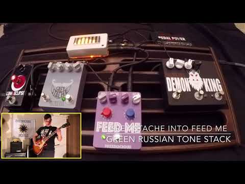 Fuzzrocious Pedals FEED ME V2 Version 2 eq equalizer tone shaper preamp