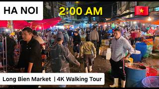 The most Iconic Market in Ha Noi | 4K Tour | Hanoi Vietnam