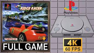 Ridge Racer | PS1 Full Game Longplay (4K 60FPS) | No Commentary