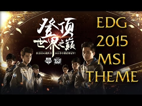 LoL Login theme - Chinese - 2015 - MSI EDG