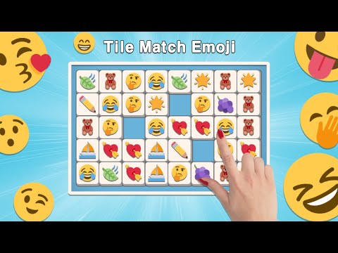 Tile Match Emoji -Triple Tile Video