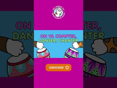 La Rumba 123 Apprendre à compter jusqu'à 10 avec Professeur Baba #comptines  #rumbacongolais