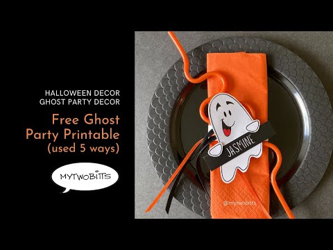 Ghost Template Printable