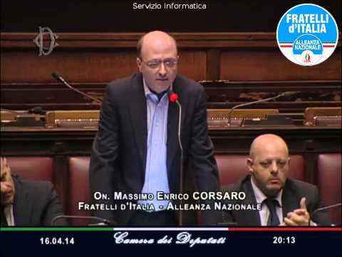 Intervento di Massimo Corsaro per ricordare il rogo di Primavalle