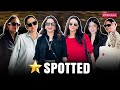 SPOTTED Tripti Dimri Madhuri Dixit Gauhar Khan Shruti Haasan Many More Pinkvilla Raw