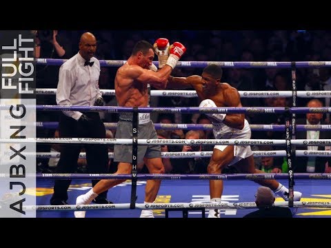 Full Fight | Anthony Joshua Vs Wladimir Klitschko TKO