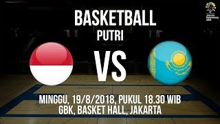 Live Streaming Timnas Basket Putri Indonesia Vs Kazakhstan di Asian games 2018
