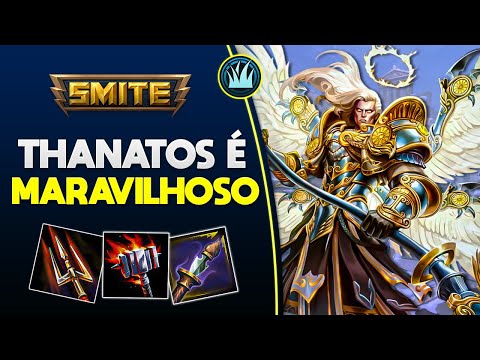Playing Thanatos is amazing! THANATOS JUNGLER - ⚡ Smite BR Ranked Achievement