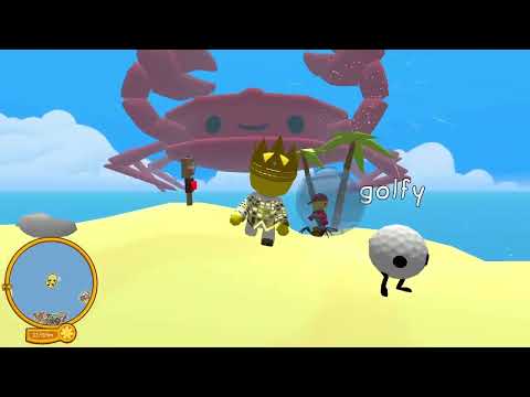 giant dancing crab in wobbly life