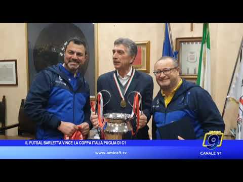 Il Futsal Barletta vince la Coppa Italia Puglia di serie C1