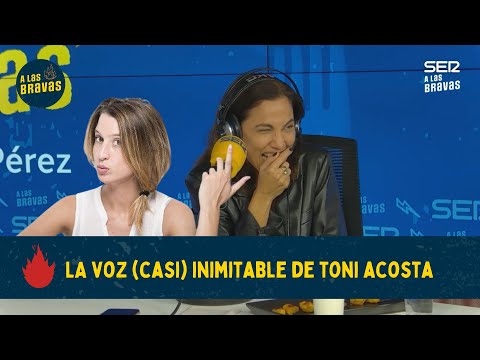 Toni Acosta y la voz que Raúl Pérez no puede imitar #AlasBravas