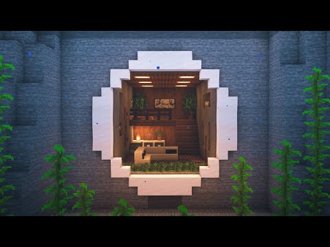 Minecraft | How to Build an Underwater Mountain House