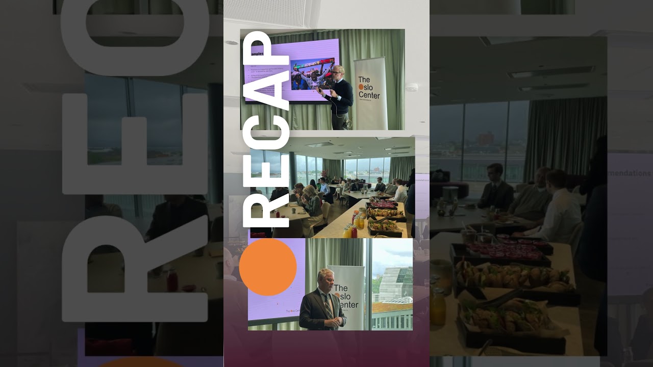 It's time to revitalise democracy! Oslo breakfast seminar 2025