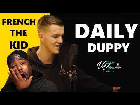 American reacts to French The Kid - Daily Duppy  | GRM Daily