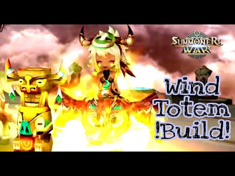 Wind Totemist Riley,So Good In RTA.- Summoners War