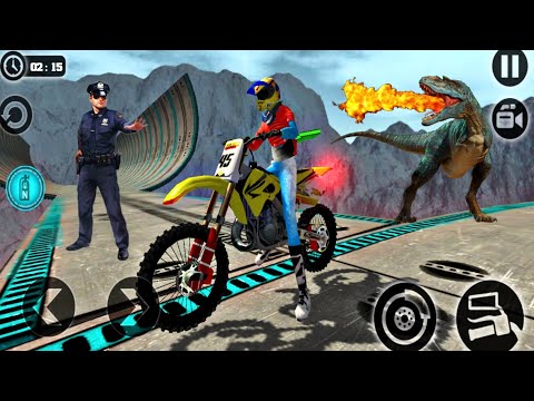Impossible Motor Bike Tracks Gameplay – 3D Motorcycle Racing Games – Motorcycle Simulator #10