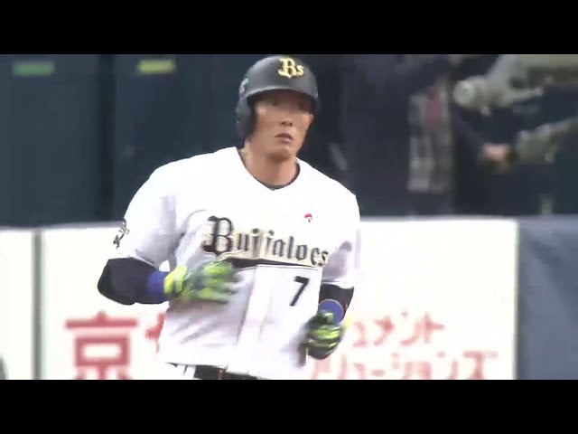 【1回裏】バファローズ・糸井 先制タイムリーヒット!! 2015/3/20 Bs-T
