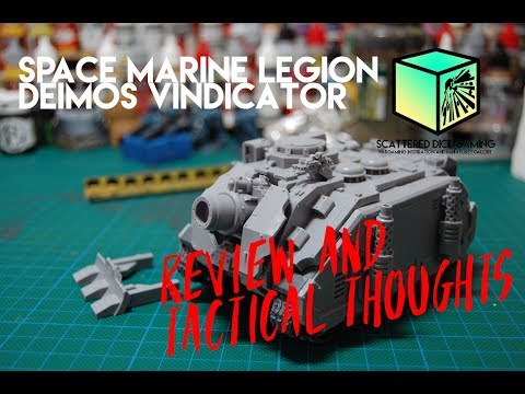 [30k/40k] Legion Vindicator review and unboxing - HUGE GRIMDARK GUNS!