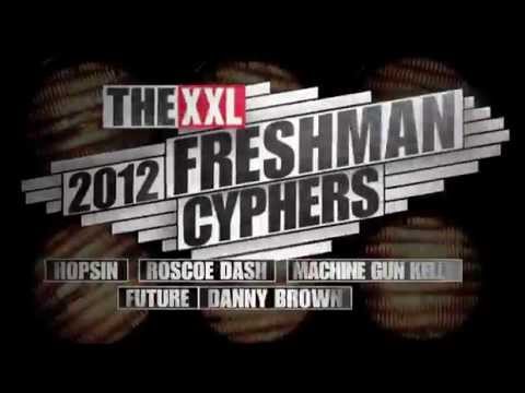 Hopsin, Roscoe Dash, Machine Gun Kelly, Future and Danny Brown Cypher - 2012 XXL Freshman Part 1
