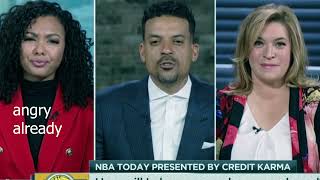 Malika Andrews VS NBA Player Compilation! NBA Today ESPN Kendrick Perk Matt Barnes Stephen A Smith
