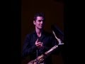 Danilo Raponi alto sax solo on "The Rosario Material - Joe Locke"