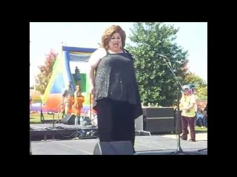 Drag Queen Gigi Galore at PRIDE 2015