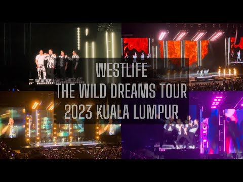 WESTLIFE The Wild Dreams Tour in Kuala Lumpur 2023 (Full Concert)