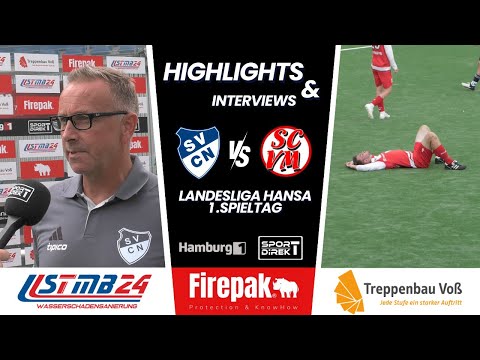 SV Curslack Neuengamme -  SC Vier und Marschlande 1. Spieltag Landesliga Hansa 24/25