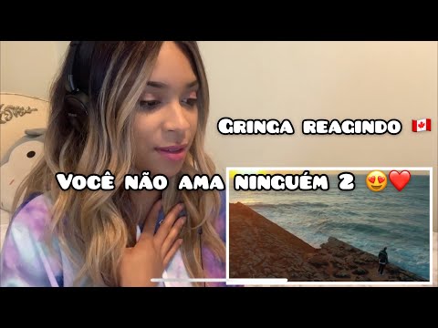 Gringa React! Você não ama ninguém 2 - Luccas Carlos | César Mc | Chris | Xamã (Prod.Malak)
