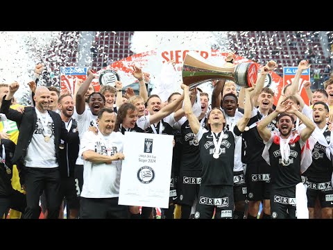 UNIQA ÖFB Cup Finale 2023/24: SK Puntigamer Sturm Graz verteidigt Titel