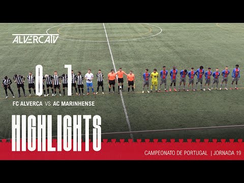 FC Alverca 0-1 AC Marinhense | Highlights