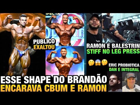 BRANDÃO FOI EXALTADO: ESSE SHAPE ENCARAVA CBUM E RAMON NA ESTÉTICA + RAMON, ERIC, DAN SALOMON E MAIS