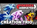 Pokedex Animated Dialga Palkia Giratina