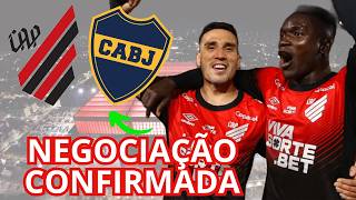 ATHLETICO CONFIRMA NEGOCIAÇÃO DE JOGADORES