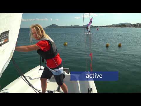 VDWS Sailing - how to sail a dinghy backwards