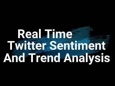 Twitter Sentiment and Trend Analysis