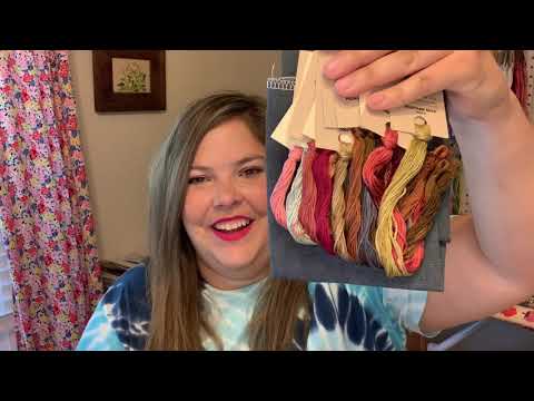 Flosstube #10 Stitching Samplers and a Trip to Cross Stitch Paradise