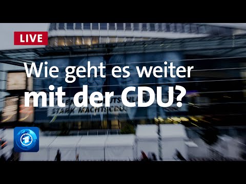 CDU-Pressekonferenz zur Zukunft der Partei