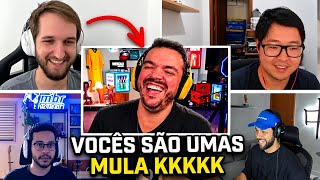 GAULES E AS MULA DE VOLTA NA LOBBY DO ALASTRO KKKK (Liminha, Nak, Yel, Stel)